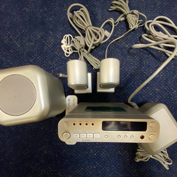 Brookstone Portable Audio & Video 2in Brookstone Micro Cd System